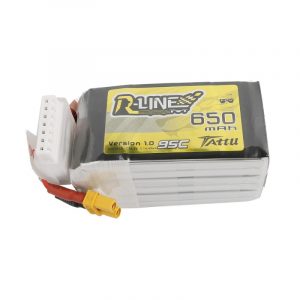 Tattu R-Line 650mAh 95C 22.2V 6S1P Lipo Battery Pack with XT30U-F Plug - Image 4